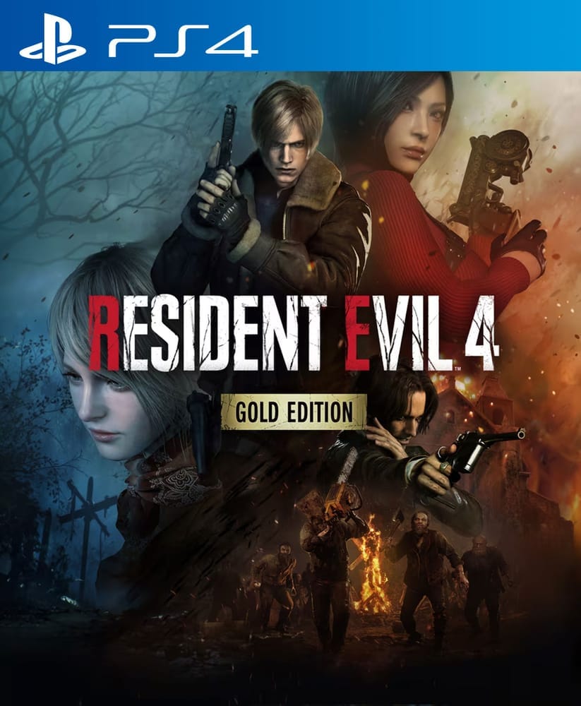 Portada de Resident Evil 4 Gold Edition
