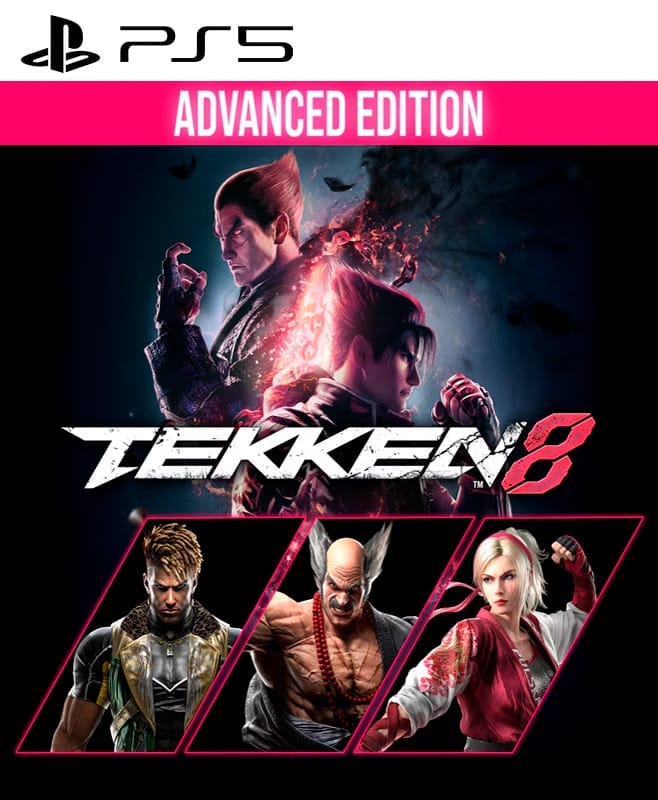 Portada de TEKKEN 8 Advanced Edition PS5