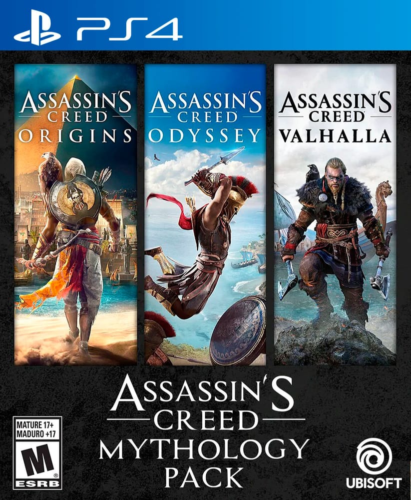 Portada de Assassin's Creed Mythology pack