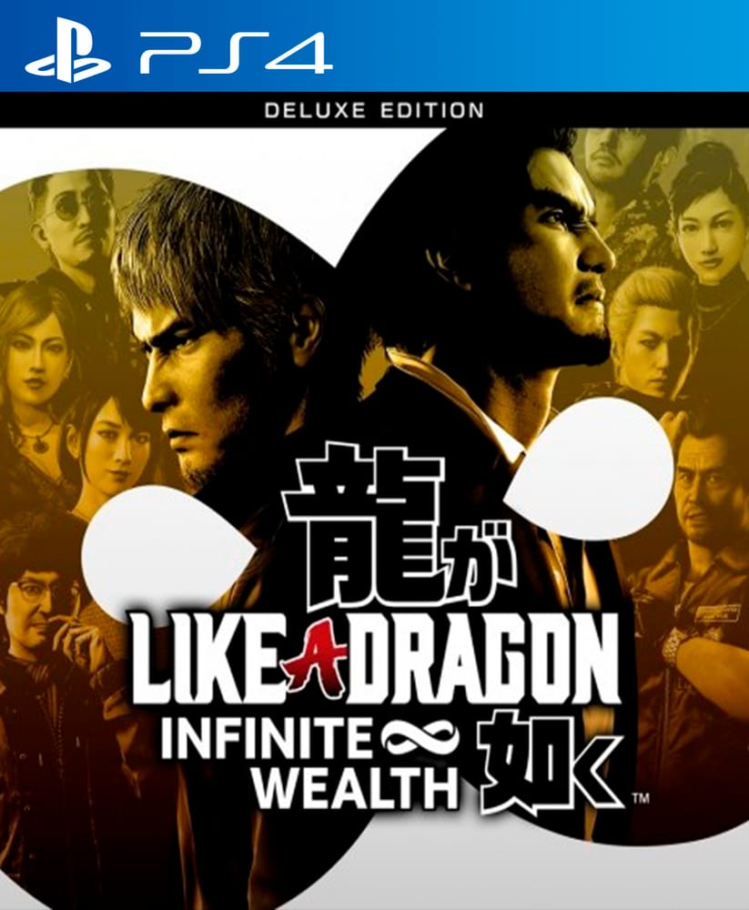 Portada de Like a Dragon: Infinite Wealth Deluxe Edition