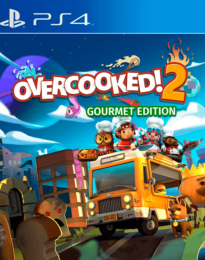 Portada de Overcooked! 2 - Gourmet Edition