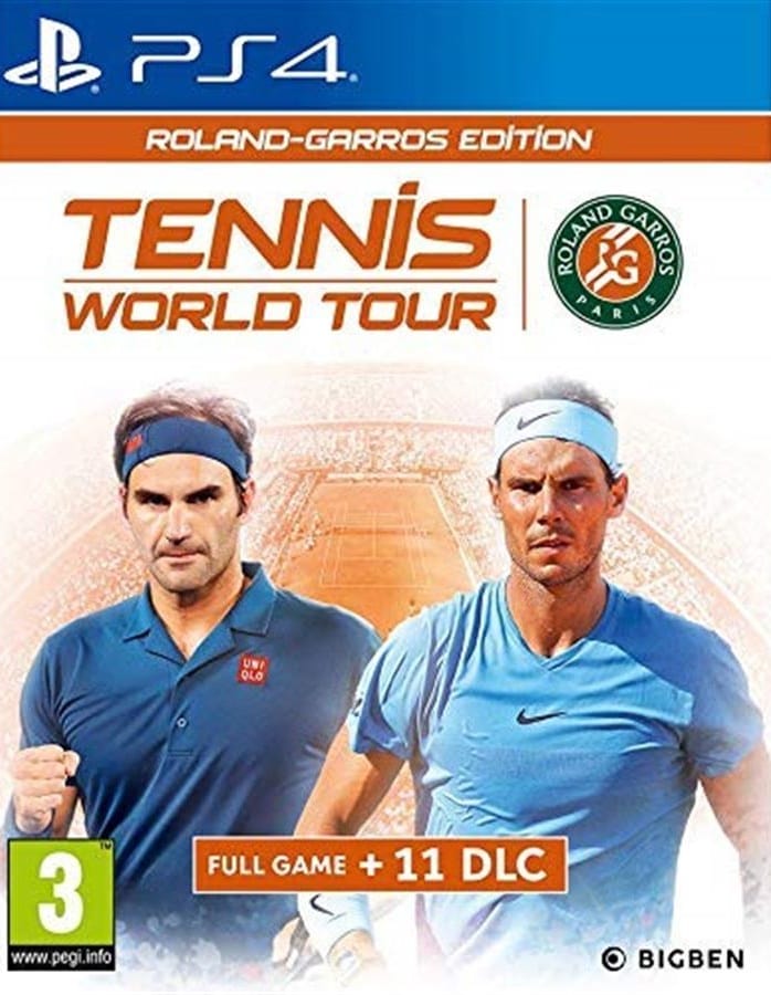 Portada de Tennis World Tour - Roland-Garros Edition