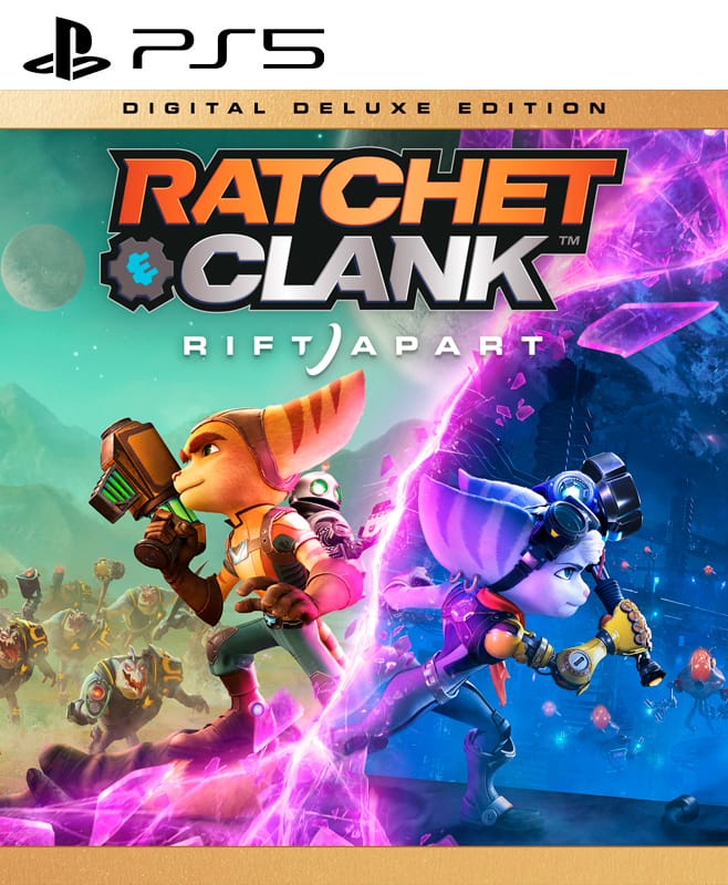 Portada de Ratchet & Clank: Rift Apart Digital Deluxe Edition PS5