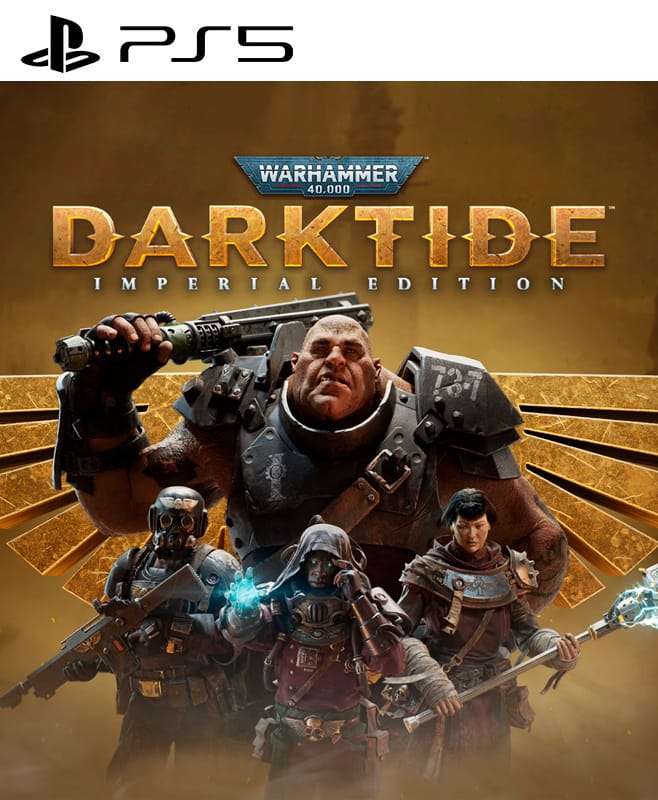 Portada de Warhammer 40,000: Darktide - Imperial Edition PS5