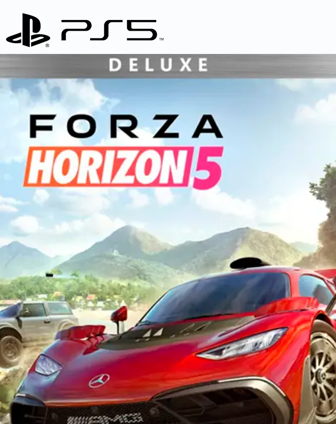Portada de Forza Horizon 5 Deluxe Edition PS5