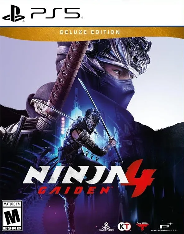 Portada de Ninja Gaiden 4 Deluxe Edition PS5