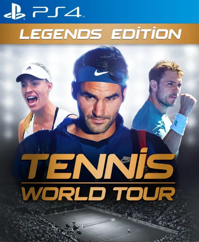 Portada de Tennis World Tour - Legends Edition