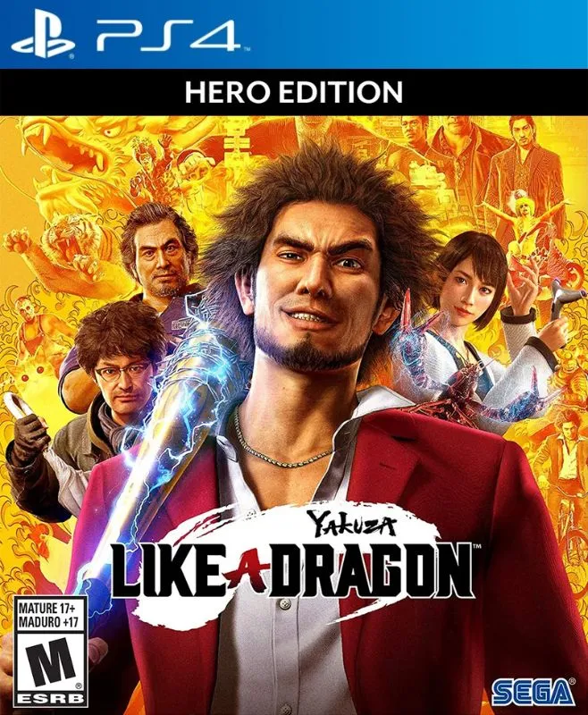 Portada de Yakuza: Like a Dragon Hero Edition