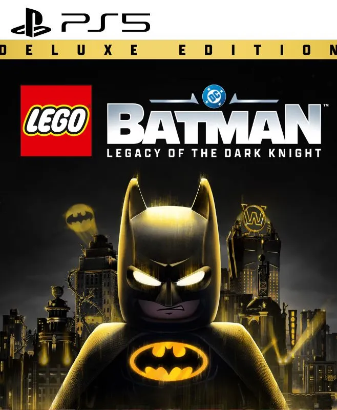 Portada de LEGO® Batman™: Legacy of the Dark Knight Deluxe Edition PS5