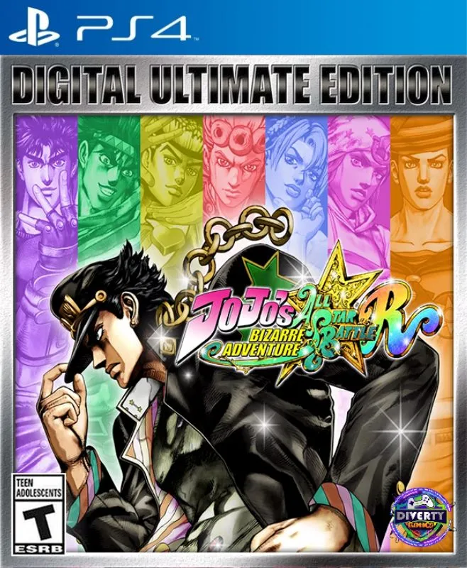 Portada de JoJo's Bizarre Adventure: All-Star Battle R Ultimate Edition