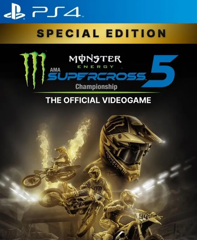 Portada de Monster Energy Supercross 5 - Special Edition