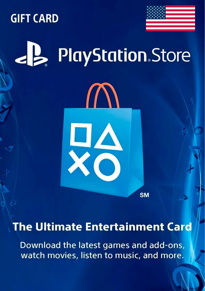 Portada de PlayStation Gift Card USA 100 USD