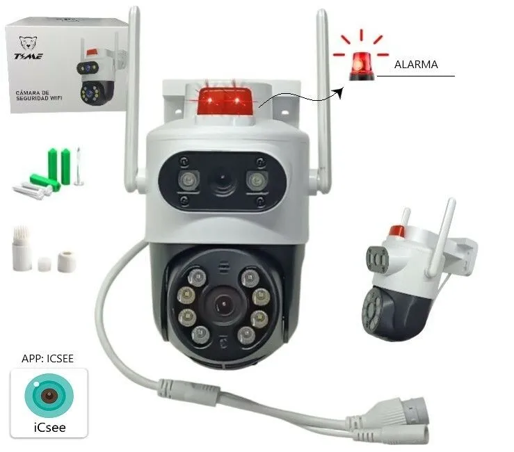 Portada de CAMARA DOBLE CON ALARMA ICSEE
