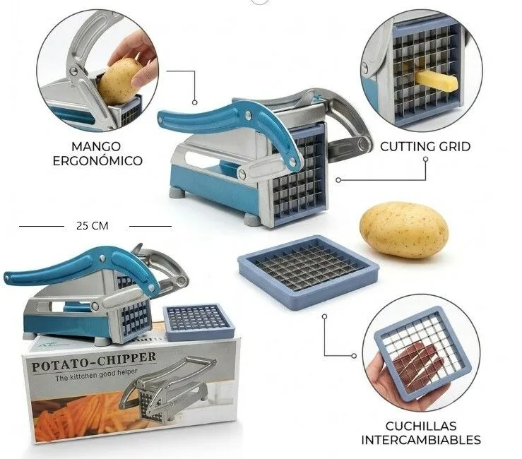 Portada de CORTADORA DE PAPAS BASTON
