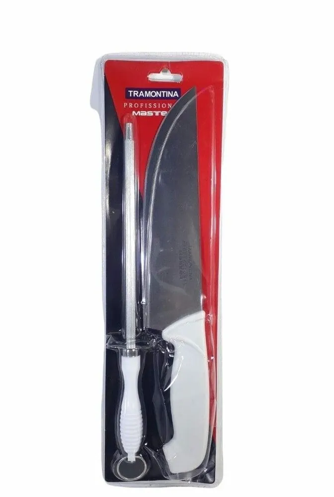 Portada de CUCHILLO CON LIMA TRAMONTINA