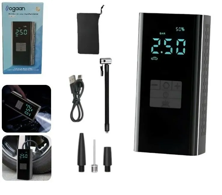 Portada de CZK-3668 COMPRESOR INFLADOR 2000mAh CDA-2