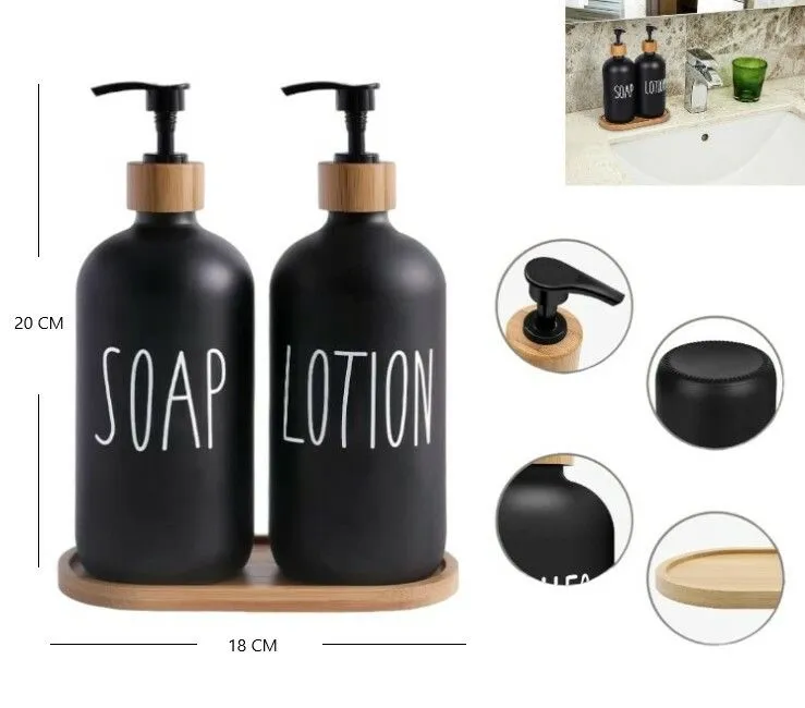 Portada de DISPENSER JABON LIQUIDO X2 500ML