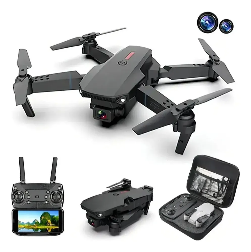 Portada de DRONE CON CMARA PRO MAX E88 S-2144