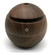 Portada de HUMIDIFICADOR ESFERA SIMIL MADERA DARK BROWN