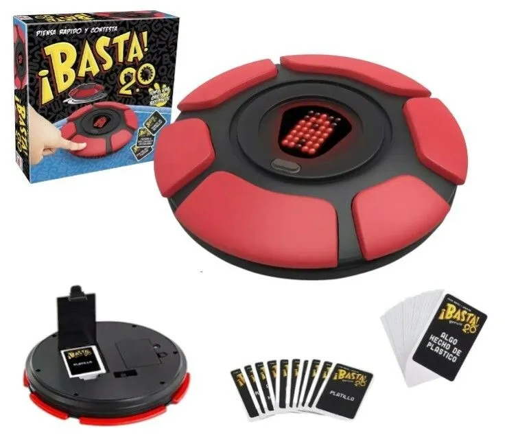 Portada de JUEGO DE MESA BASTA STOP 2.0