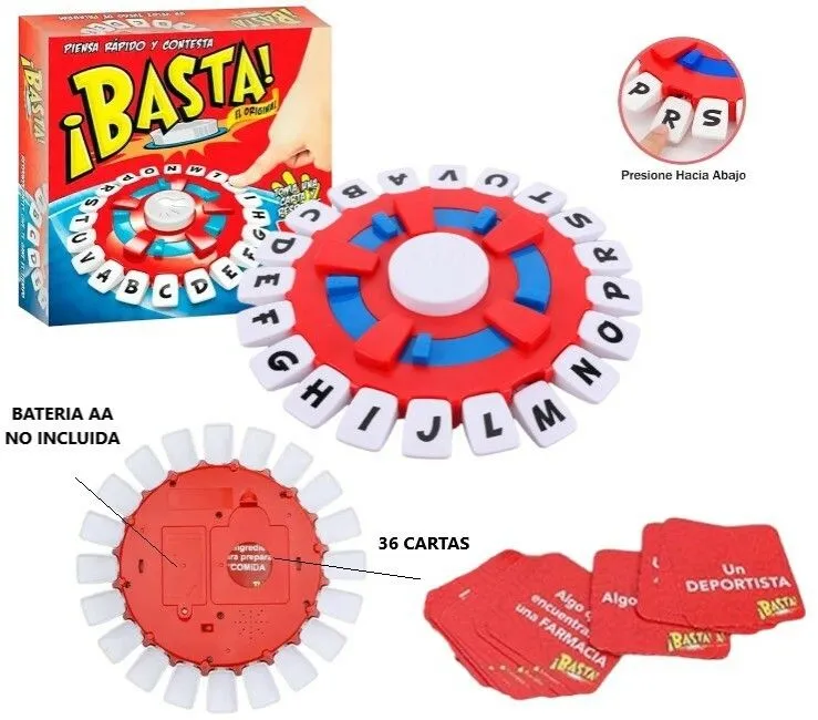 Portada de JUEGO DE MESA INTERACTIVO BASTA