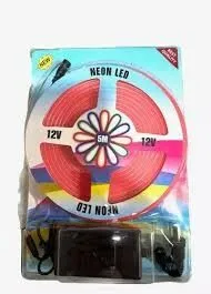 Portada de KIT NEON LED 5M AZUL + FUENTE