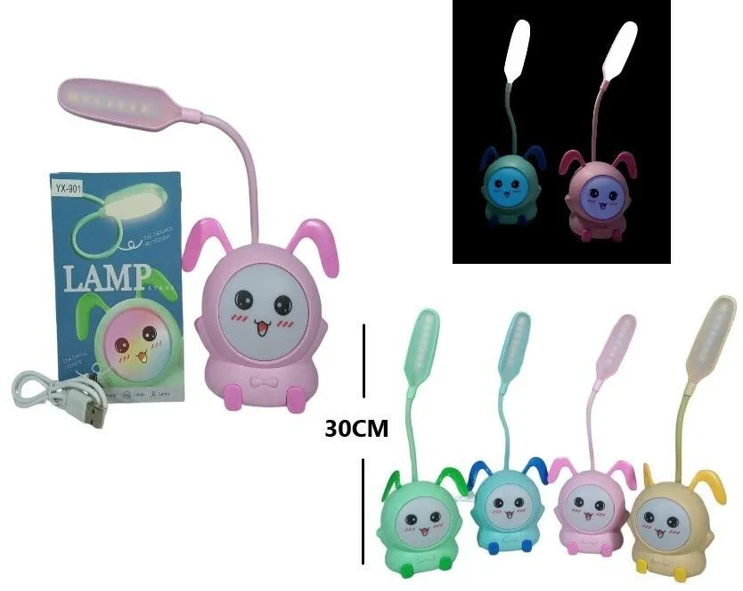 Portada de LED-83103 LAMPARA VELADOR LED OREJITAS LED-83047