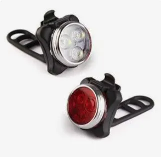 Portada de LUCES BICI MINI USB 2 PCS IMPERMEALE