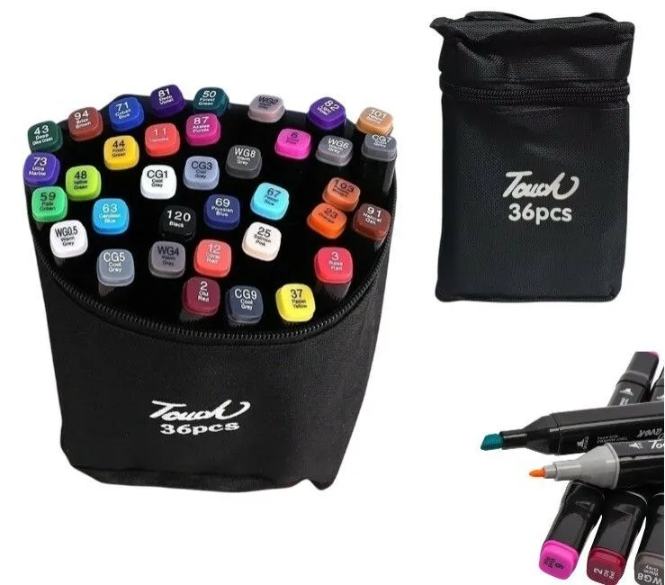 Portada de MARCADORES DOBLE PUNTA X36PCS K26-36P