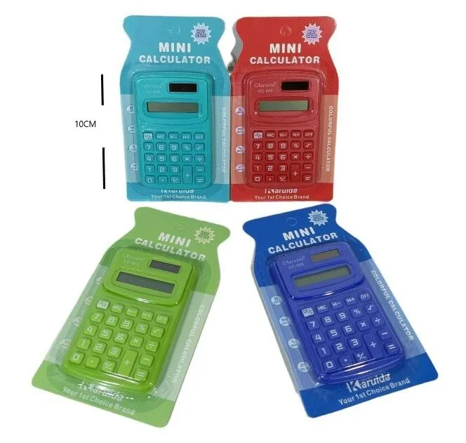 Portada de MINI CALCULADORA DE BOLSILLO EN BLISTER