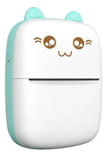 Portada de MINI IMPRESORA WIFI PORTATIL TERMICA AZUL