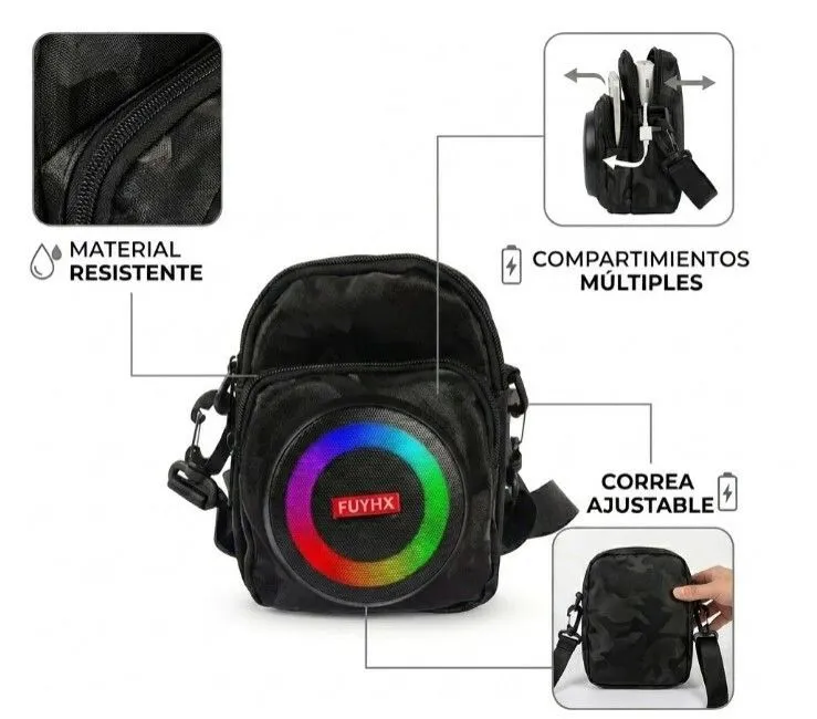 Portada de MOCHILA CON PARLANTE