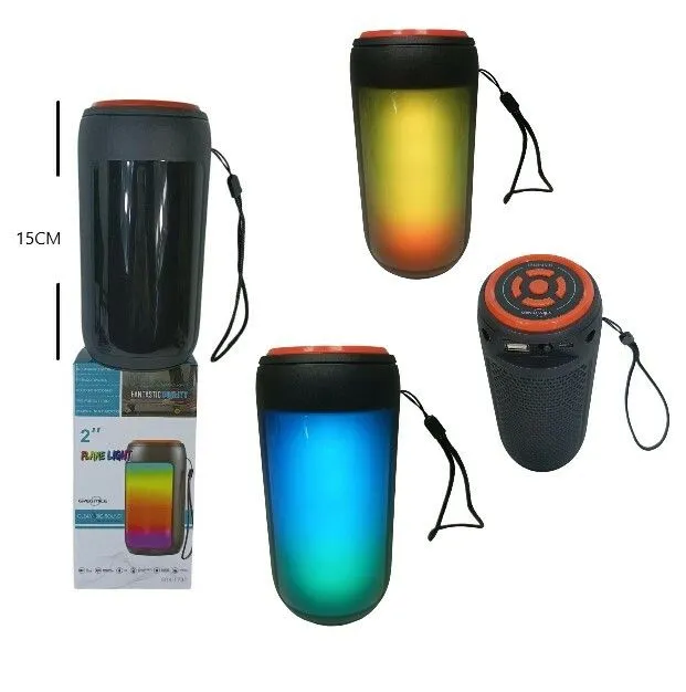 Portada de PARLANTE BT-FM-USB C/LUZ RGB