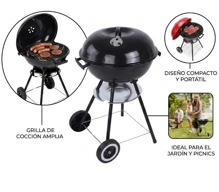 Portada de PARRILLA DE CARBONO PORTATIL