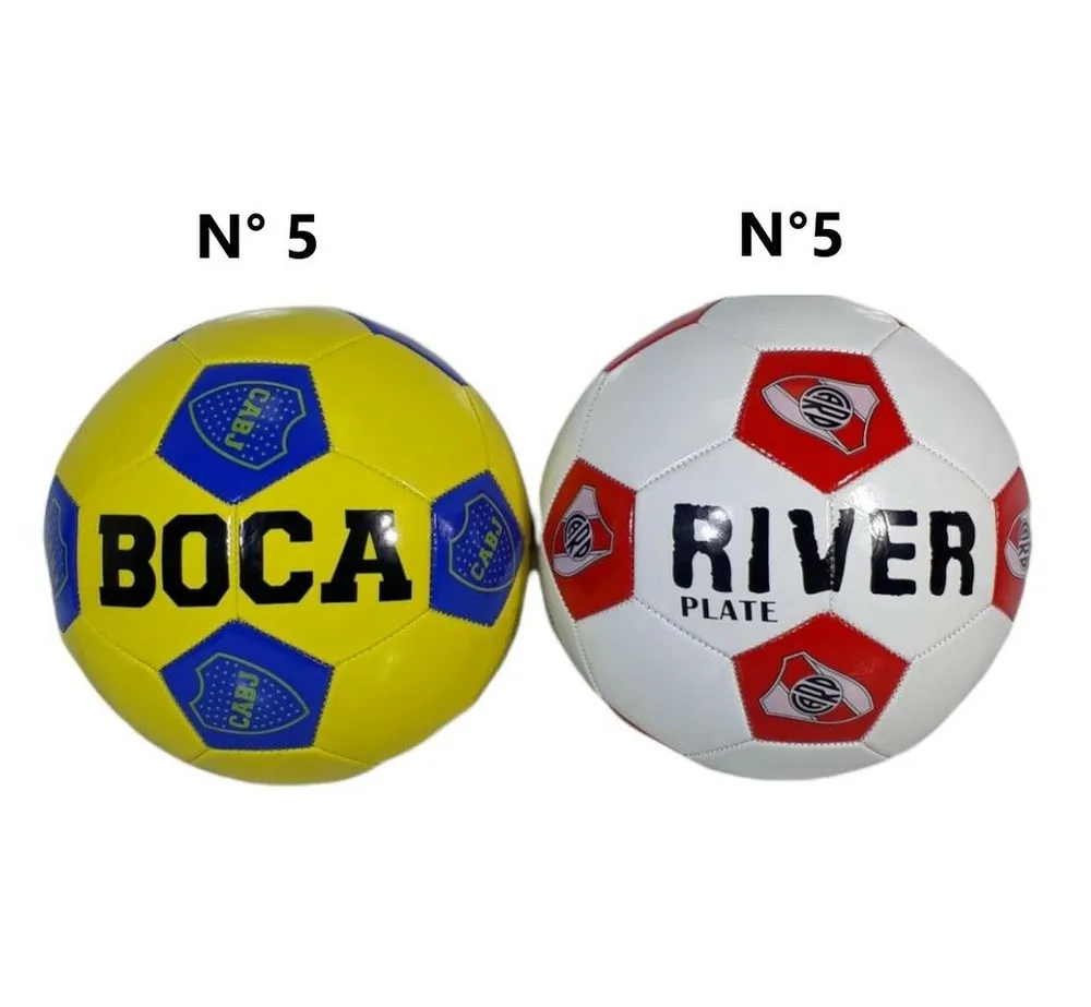 Portada de PELOTA BOCA RIVER N5 270GRS PF-03
