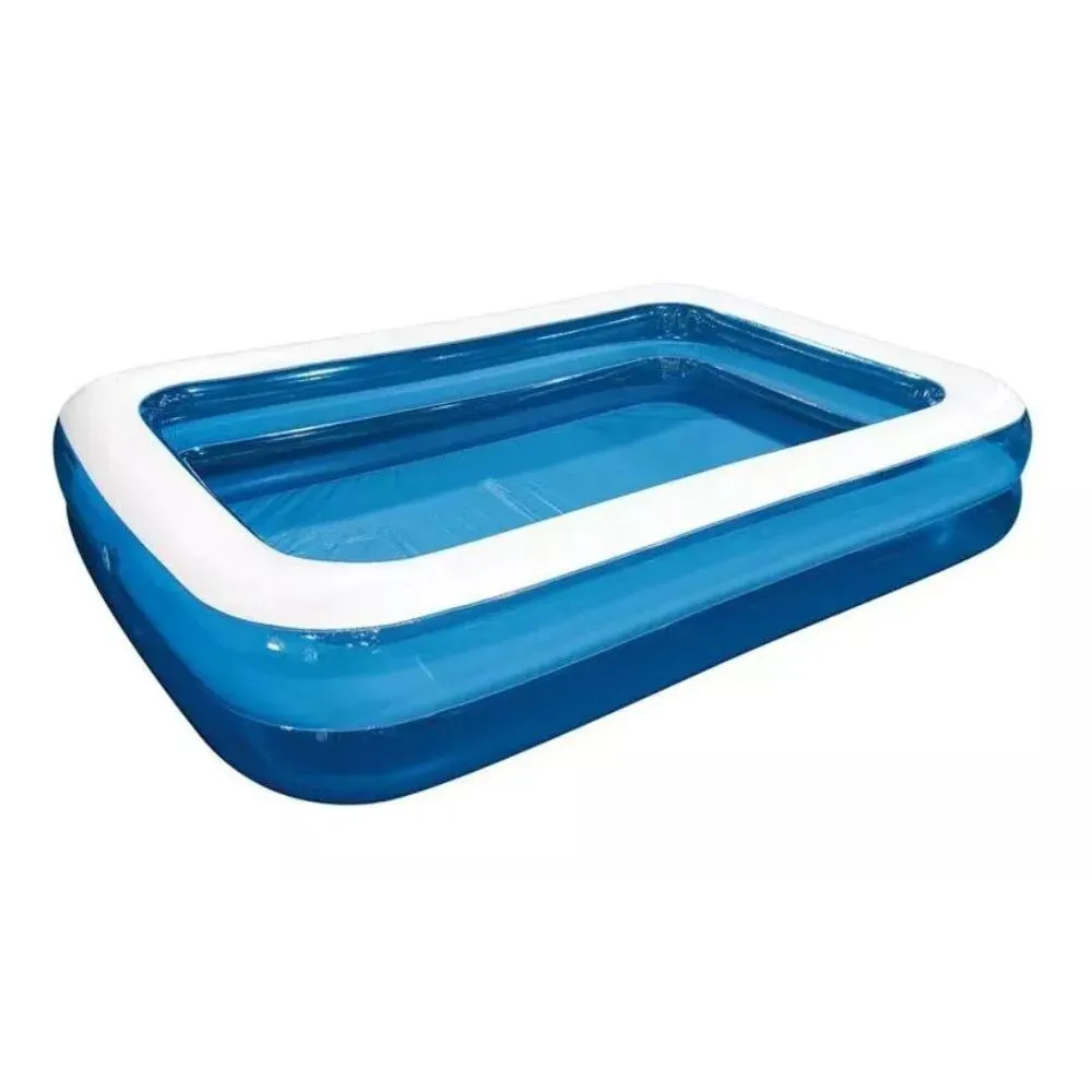 Portada de PILETA RECTANGULAR INFLABLE 200X150X50 CM