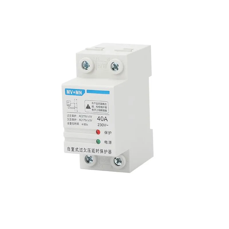 Portada de PROTECTOR TENSION 40A INDICADOR LED