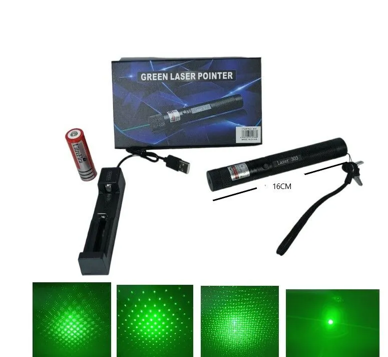 Portada de PUNTERO LASER RECARGABLE 303