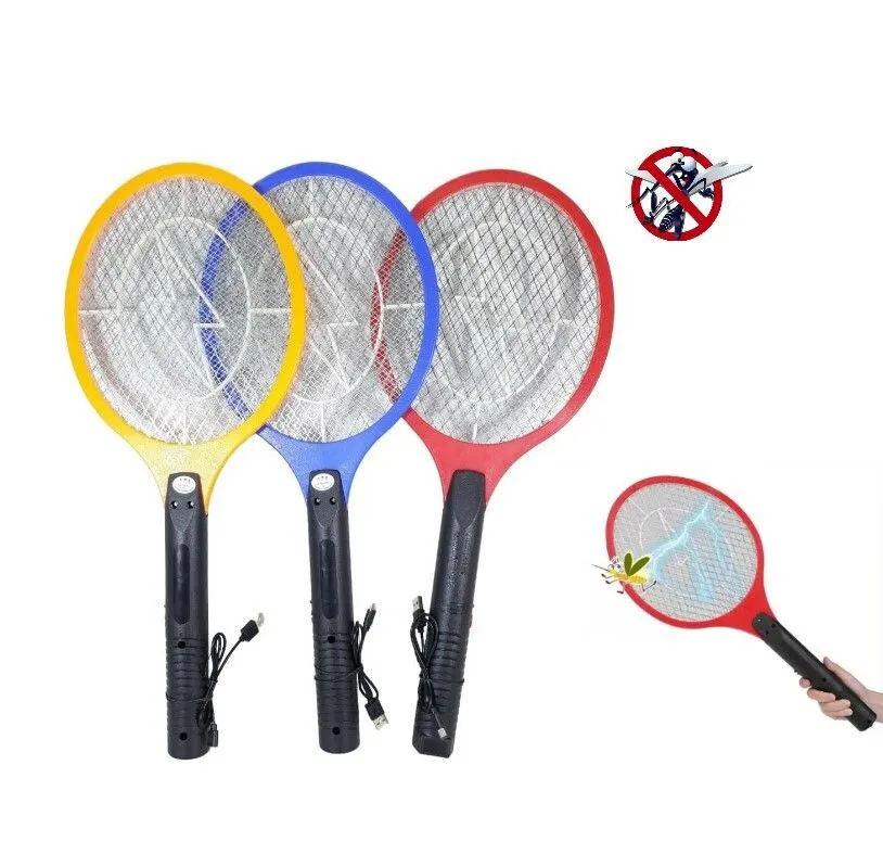 Portada de RAQUETA MATA MOSQUITOS RECARGABLE MKT-4460