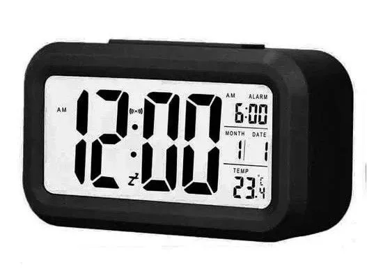 Portada de RELOJ DESPERTADOR NEGRO