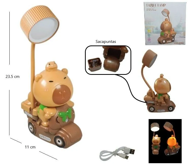 Portada de VELADOR CAPYBARA MOTO XJD-93