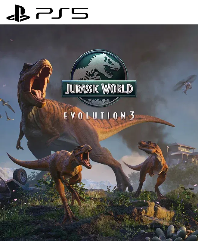Portada de Jurassic World Evolution 3 PS5