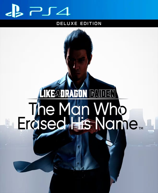 Portada de Like a Dragon Gaiden: The Man Who Erased His Name Deluxe Edition