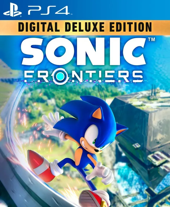 Portada de Sonic Frontiers Digital Deluxe Edition