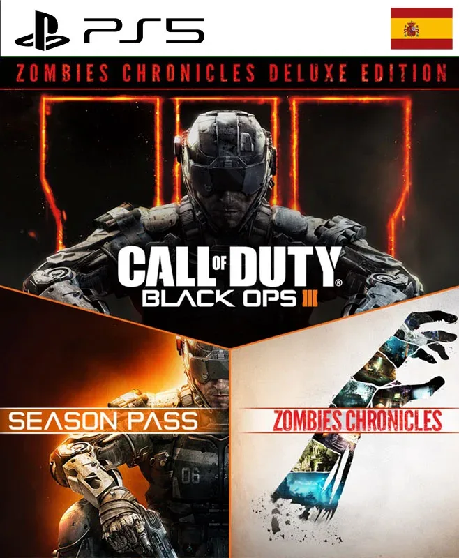 Portada de Call of Duty®: Black Ops III - Zombies Chronicles Deluxe ESPAÑOL