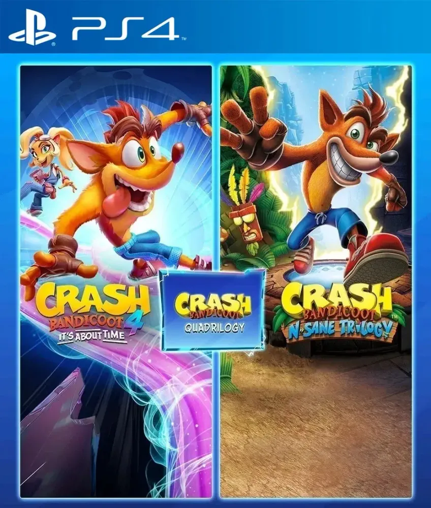 Portada de Crash Bandicoot™ - Quadrilogy Bundle