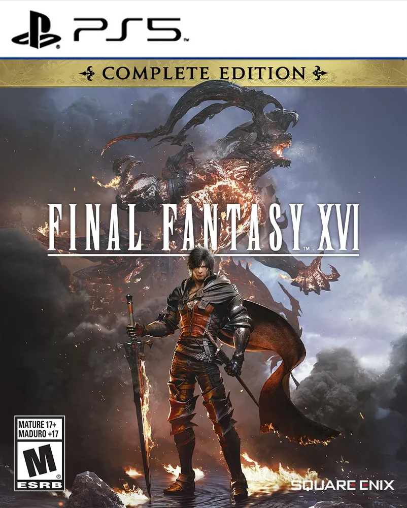 Portada de FINAL FANTASY XVI COMPLETE EDITION PS5