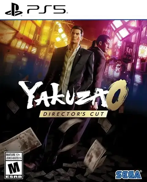 Portada de Yakuza 0 Director's Cut PS5