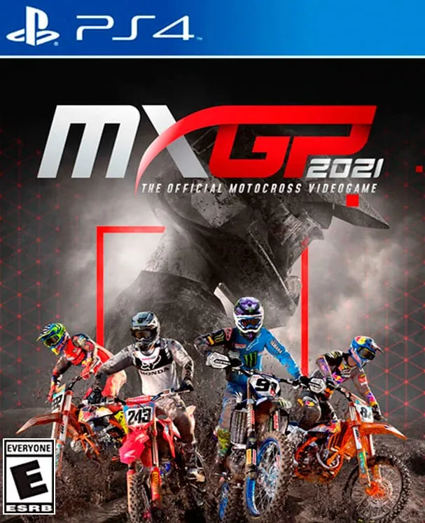 Portada de MXGP 2021 - The Official Motocross Videogame PS4