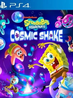 Portada de Bob Esponja: The Cosmic Shake